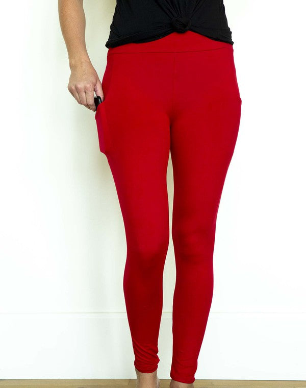 Leggings with Pockets - Solid