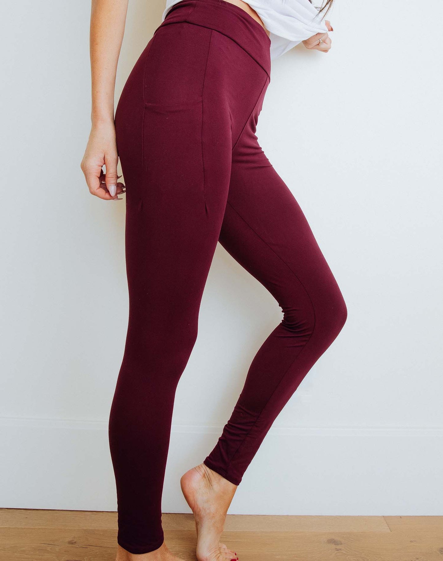 Leggings with Pockets - Solid
