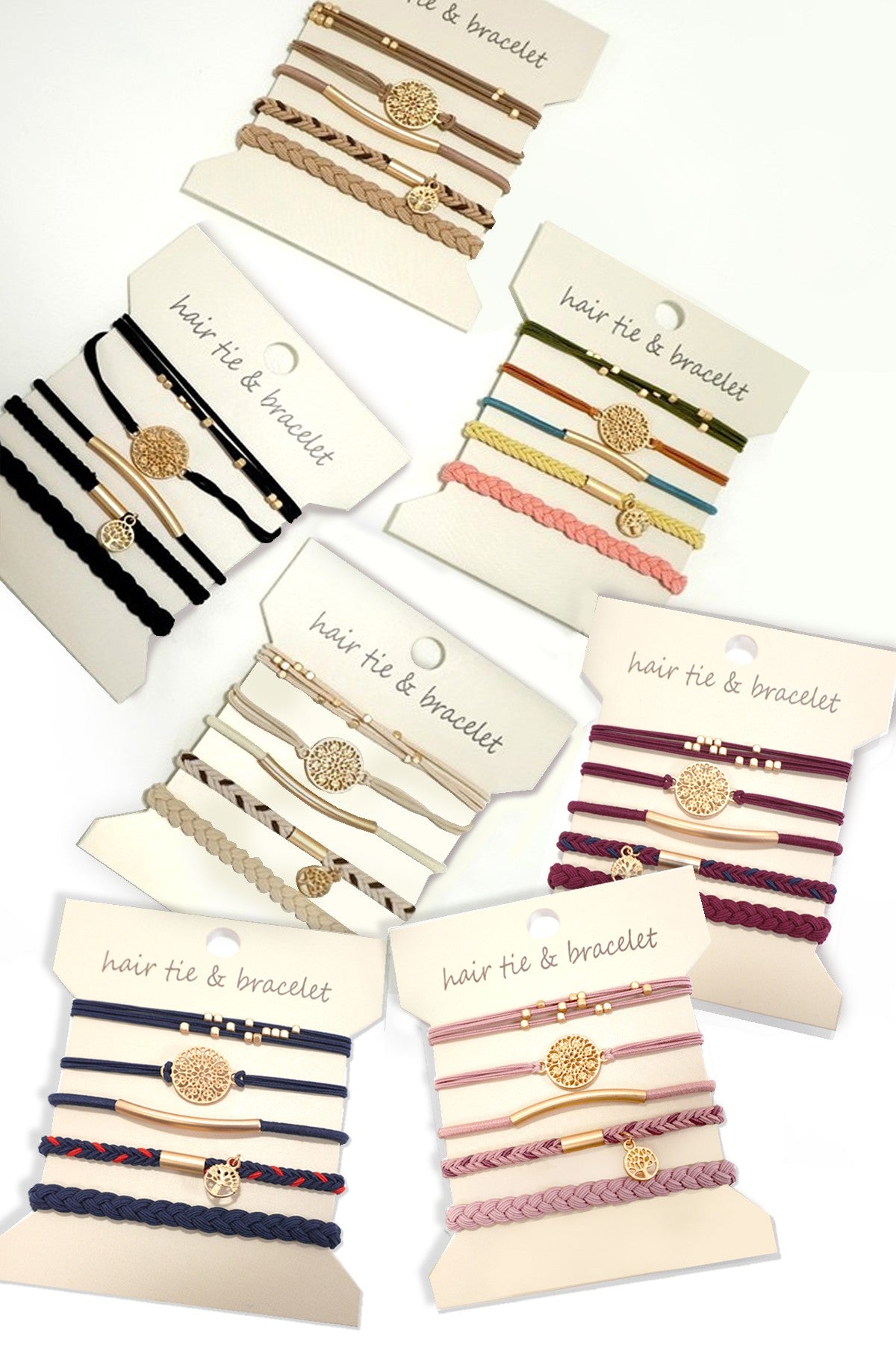 Boho Bracelets & Hair Ties