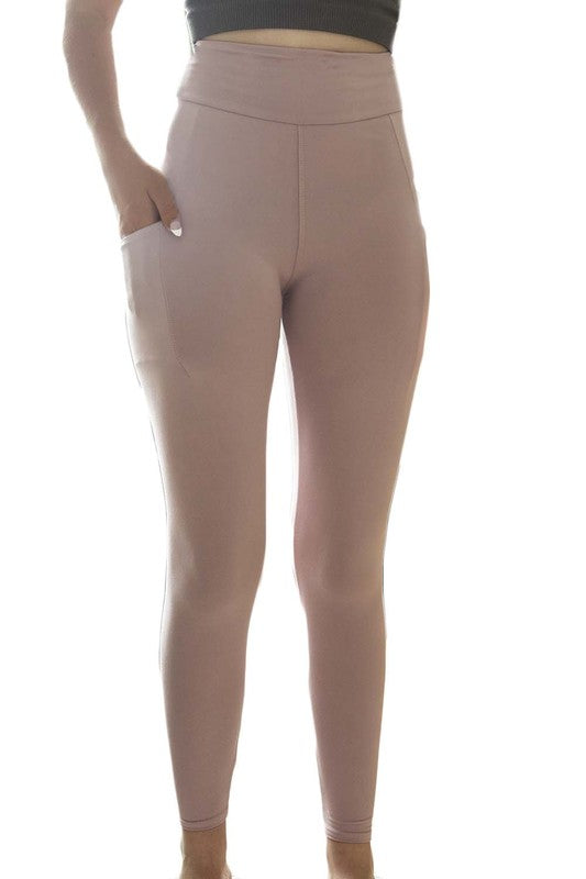 Leggings with Pockets - Solid