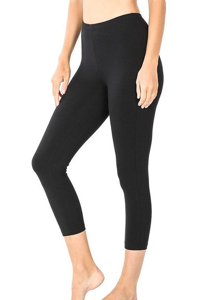 Cotton Curve Capri