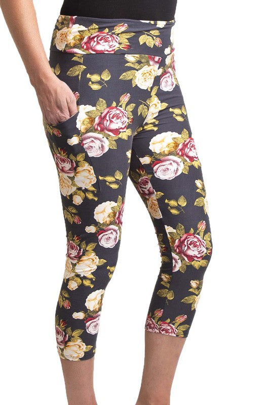 Capri Leggings with Pockets