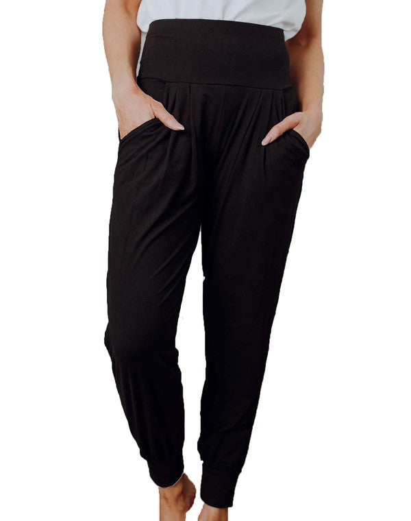 Heavenly High Waisted Pants with Pockets - Solid – My Kinda Leggings